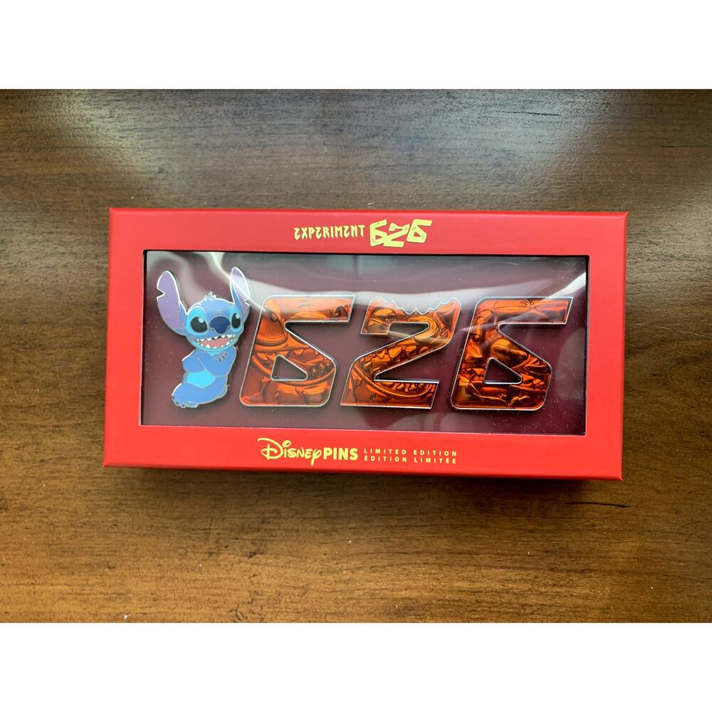 Experiment 626 Hong Kong Disneyland HKDL Stitch Boxed Disney Pin Set